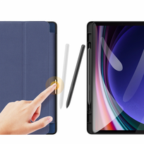apple ipad pro 12.9 - Dux Ducis Domo Apple iPad Pro 12.9 2024 tamsiai mėlynas - 4 nuotrauka