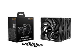 korpusas be quiet! - be quiet! Pure Wings 3 BL140 120mm PWM High-Speed 3-Pack Juodas (Black) - 7 nuotrauka