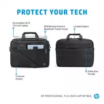 hp laptop 15 6 - HP Professional 15.6-inch Laptop Bag - 6 nuotrauka