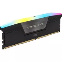 operatyvioji atmintis - Corsair Vengeance RGB, DDR5, 8 GB, 5200 MHz, CL40, Juodas (Black) - 2 nuotrauka