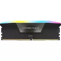 ddr5 32gb 6400mhz - Corsair Vengeance RGB Black, DDR5, 64 GB (2x32GB) 6400 MHz CL32 - 3 nuotrauka