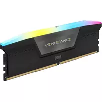 ddr5 32gb 6400mhz - Corsair Vengeance RGB Black, DDR5, 64 GB (2x32GB) 6400 MHz CL32 - 4 nuotrauka
