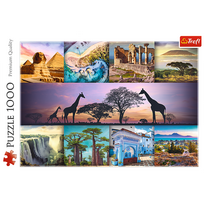 delione 3 - Trefl Collage Africa 10792, 48 x 68.3 cm, 1000 det. - 3 nuotrauka