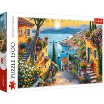 puzzle 1500 - Trefl Pajūrio vaizdas, 1500 det. - 3 nuotrauka
