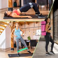tunturi mat - Gimnastikos kilimėlis Tunturi NBR 180x60x1,5 cm, rožinis - 4 nuotrauka