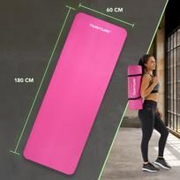 tunturi mat - Gimnastikos kilimėlis Tunturi NBR 180x60x1,5 cm, rožinis - 5 nuotrauka
