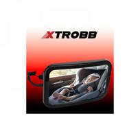 juodas - XTROBB automobilinis veidrodis vaikui matyti, juodas (Black) - 4 nuotrauka