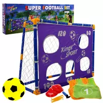 Futbolo vartai Ramiz, su priedais, mėlyni (Blue)