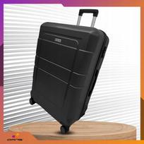 dideli lagaminai - Lagaminas Omna, Juodas (Black), 94 l, ABS, su ratukais - 2 nuotrauka