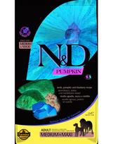 farmina pumpkin lamb blueberry - Farmina N&D Pumpkin Adult Medium/Maxi Lamb & Blueberry 12 kg - 1 nuotrauka