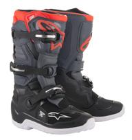 Moto batai vaikams ir paaugliams TECH7S DGY/LGY FL/RD 3