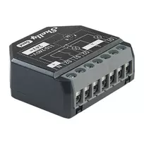 valdiklius - Shelly 2PM Gen4 2 kanalų išmanusis jungiklis su energijos matavimu Juodas (Black) - 4 nuotrauka