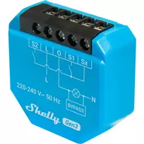 valdiklius - Shelly 1L Gen3 Wi-Fi 1 kanalo relė be nulio - 3 nuotrauka