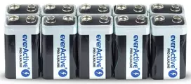 9v baterija - EverActive Pro Alkaline 6LR61 9V baterija, 1 vnt. - 5 nuotrauka
