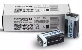 9v baterija - EverActive Pro Alkaline 6LR61 9V baterija, 1 vnt. - 6 nuotrauka