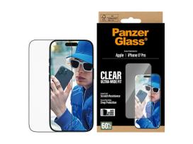 iphone 14 pro ekranas - Panzerglass Screen protector | Apple | iPhone 17 Pro | Glass | Transparent | Ultra-Wide Fit w. EasyAligner - 2 nuotrauka