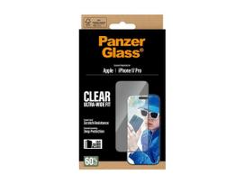 iphone 14 pro ekranas - Panzerglass Screen protector | Apple | iPhone 17 Pro | Glass | Transparent | Ultra-Wide Fit w. EasyAligner - 3 nuotrauka