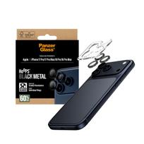 apsaugines pleveles iphone 16 - PanzerGlass Hoops Tempered Glass Lens Screen Protector for iPhone 17 Pro / 17 Pro Max / 16 Pro / 16 Pro Max Black - 2 nuotrauka