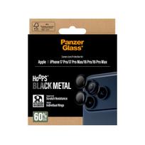 apsaugines pleveles iphone 16 - PanzerGlass Hoops Tempered Glass Lens Screen Protector for iPhone 17 Pro / 17 Pro Max / 16 Pro / 16 Pro Max Black - 4 nuotrauka