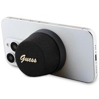 bluetooth nesiojamos koloneles - Guess Magnetic Script Metal Black (Juoda) - 3 nuotrauka
