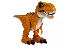dinozauru zaislai - Lean Toys Nuotoliniu būdu valdoma dinozauras Tiranosaurus R/C su šviesos ir garso efektais - 2 nuotrauka