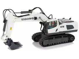 budokai 4 - Lean Toys RC ekskavatorius Caterpillar, 2.4 G - 2 nuotrauka