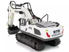budokai 4 - Lean Toys RC ekskavatorius Caterpillar, 2.4 G - 3 nuotrauka