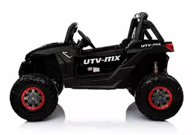 elektromobilis jeep - Elektrinis visureigis XMX603, juodas - 3 nuotrauka