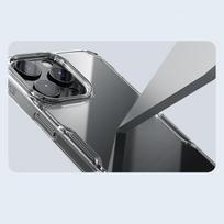 apple 16 pro max dekliukai - Nillkin "Nature TPU PRO Cover iPhone 16 Pro Max" Transparent - 2 nuotrauka