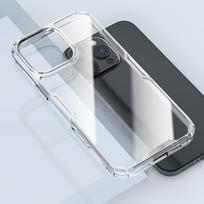 apple 16 pro max dekliukai - Nillkin "Nature TPU PRO Cover iPhone 16 Pro Max" Transparent - 4 nuotrauka