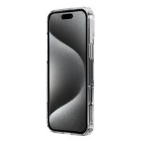 apple 16 pro max dekliukai - Nillkin "Nature TPU PRO Cover iPhone 16 Pro Max" Transparent - 7 nuotrauka