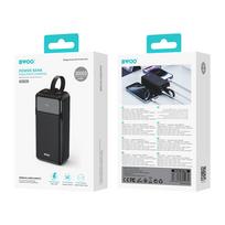 usb c 65w - BWOO BO-P66, 30000mAh, 65W, juodas (black) - 2 nuotrauka