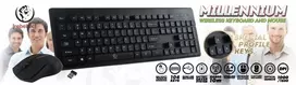wireless mouse keyboard - Rebeltec Millenium ir Pelė Juoda (Black) - 2 nuotrauka