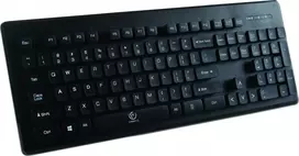 wireless mouse keyboard - Rebeltec Millenium ir Pelė Juoda (Black) - 4 nuotrauka