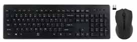 wireless mouse keyboard - Rebeltec Millenium ir Pelė Juoda (Black) - 5 nuotrauka