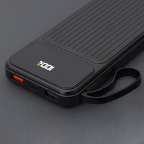 22.5w 10000mah - Maxlife MXPB-06 10000mAh PD QC 22.5W juodas - 3 nuotrauka