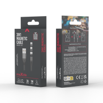 3 in 1 usb c - maXlife OEM001959 Black - 2 nuotrauka