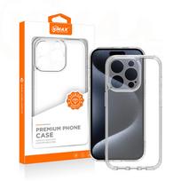 iphone 16 plus deklas - Vmax "Acrylic Anti-drop Case iPhone 16 Plus" Transparent - 2 nuotrauka