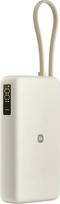 isorine baterija - Xiaomi 67W 20000 mAh (Integrated Cable) Smėlinė (Tan) - 4 nuotrauka