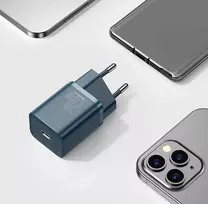 usb c pakrovejas - Baseus CCSUP-B03 Blue (Mėlyna) - 3 nuotrauka