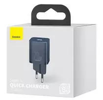 usb c pakrovejas - Baseus CCSUP-B03 Blue (Mėlyna) - 4 nuotrauka