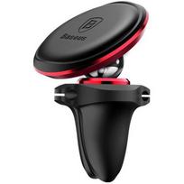 baseus phone holder - Baseus Magnetic automobilio laikiklis ventiliacijos grotelėms (Overseas Edition) - Raudonas (Red) - 2 nuotrauka