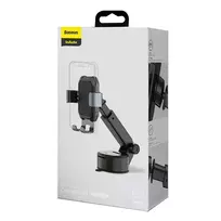 automobilio telefono laikiklis - Baseus SUYL-TK01 Black (Juodas) - 2 nuotrauka