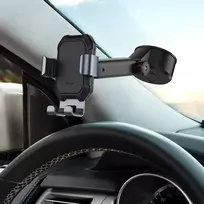 automobilio telefono laikiklis - Baseus SUYL-TK01 Black (Juodas) - 5 nuotrauka