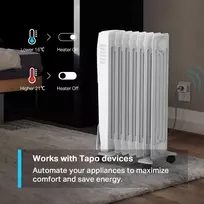 humidity temperature - TP-Link Tapo T310 Išmanusis temperatūros ir drėgmės jutiklis Baltas (White) - 5 nuotrauka