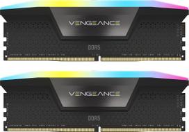 32gb operatyvioji atmintis - Corsair Vengeance RGB Black SACRR5032V620C3, DDR5, 32 GB, 6200 MHz - 2 nuotrauka
