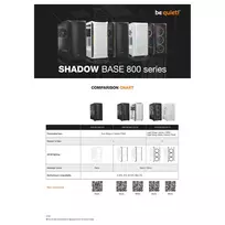 korpusas be quiet! - Be Quiet ! Shadow Base 800 BGW60 - 9 nuotrauka