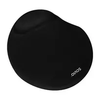 mouse pad gel - SAVIO Gel Mouse Pad MP-02 Juodas (Black) - 6 nuotrauka