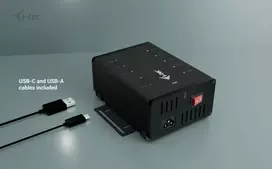 usb laikmena - I-TEC Įkrovimo stebulė 10X USB-C/USB-C/USB-A stebulė 15W/PORT 180W - 8 nuotrauka