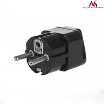 adapteris uk eu - Maclean MCE155 UK on EU Plug Black - 2 nuotrauka